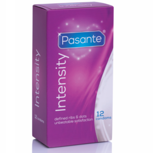 PASANTE - KONDÓMY S BODKAMI A RYHAMI INTENSITY 12 KS